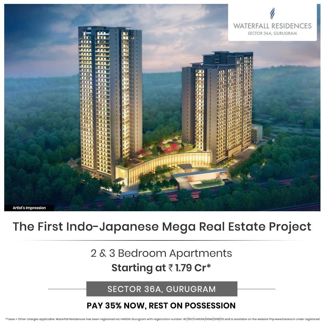 Book 2 and 3 Bedroom apartments starting Rs 1.79 Cr at