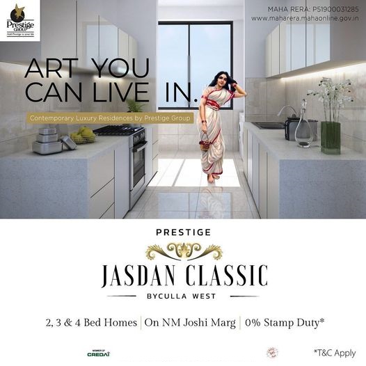 0% stamp duty at Prestige Jasdan Classic, Mumbai