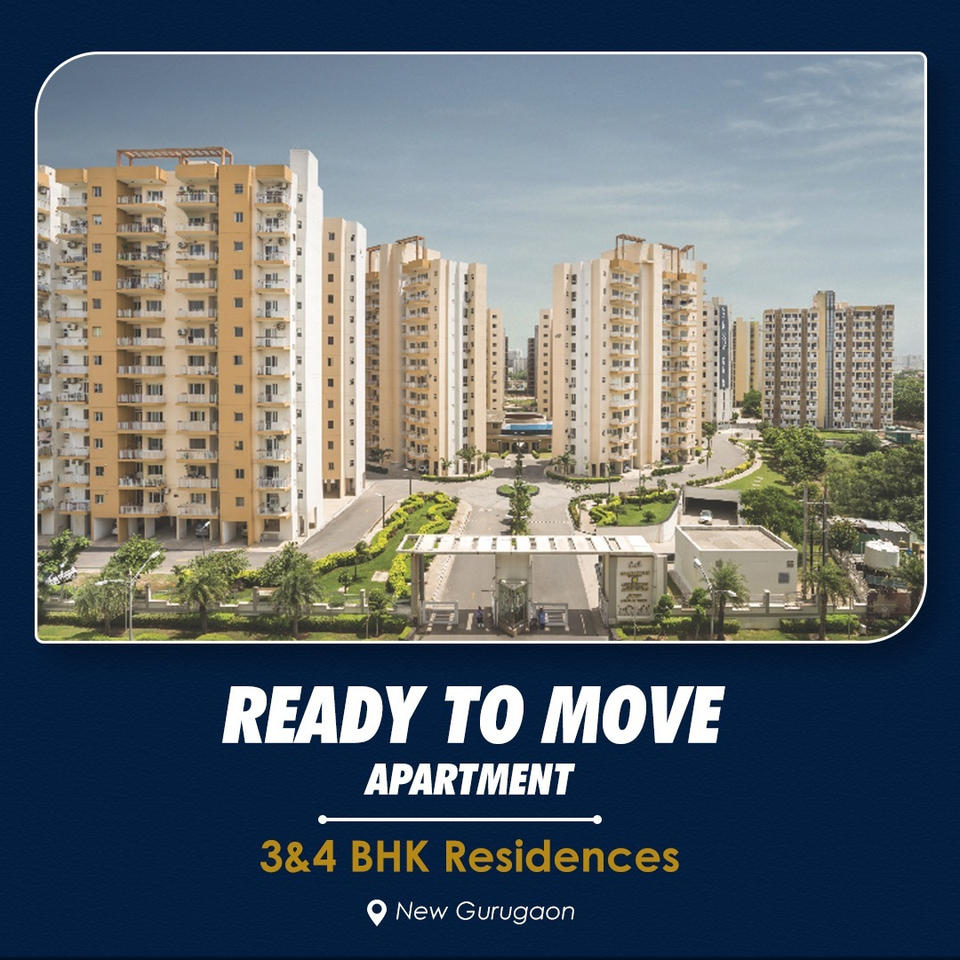 Ready to move 3 and 4 BHK Apartments at Orris Aster Court Premier in Gurgaon
