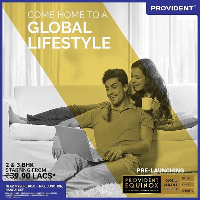 Provident Equinox offers global lifestyle in Bangalore Update