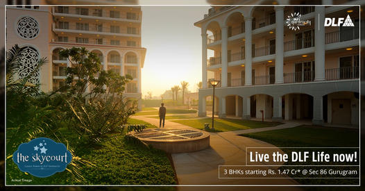 Live the DLF Life Now! 3 BHK Starting @ Rs 1.47 Cr. in Sector 86, Gurgaon
