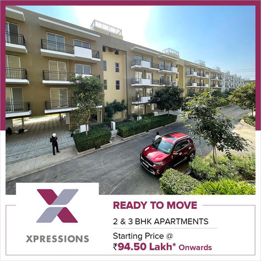 Ready to move 2 & 3 BHK apartments price starts Rs 94.50 Lac at Vatika Xpressions, Gurgaon