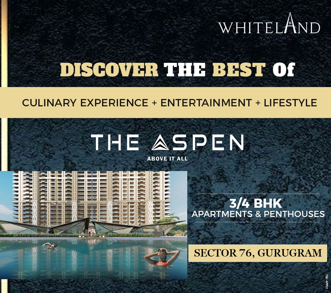 Discover the best of  culinary experience, entertainment, lifestyle at Whiteland The Aspen, Gurgaon