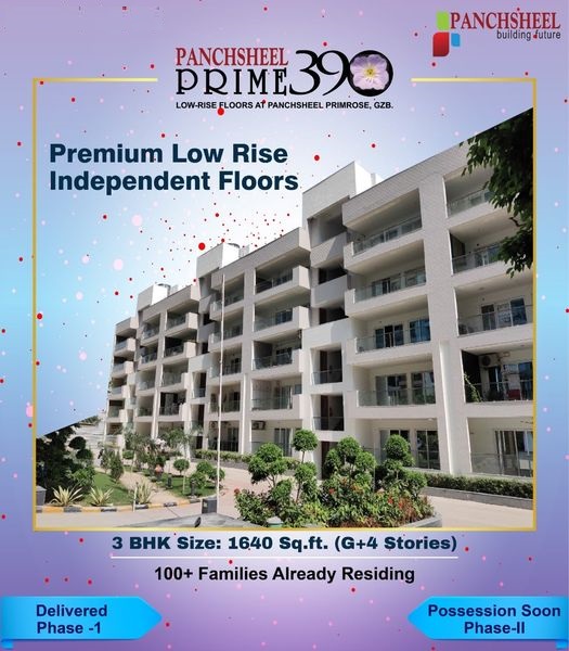 Possession soon phase 2 at Panchsheel Prime 390, Ghaziabad