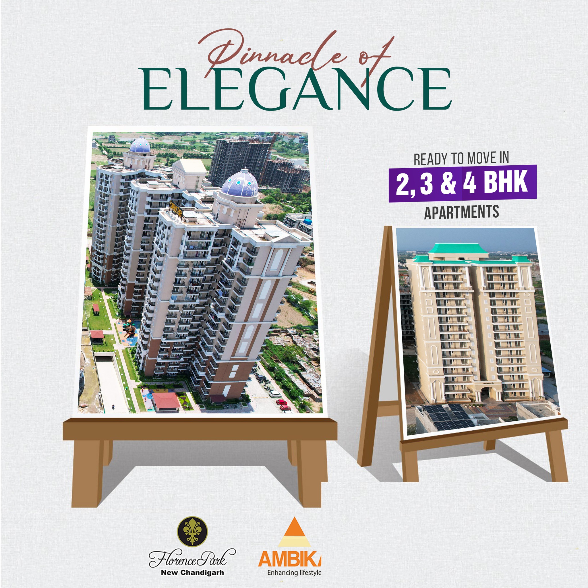 Pinnacle of Elegance Book your dream home at Ambika Florence Park, Chandigarh