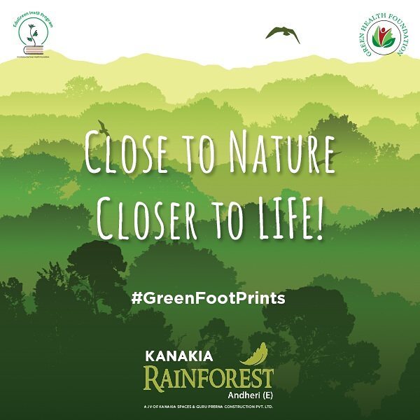 Enjoy your life living close to nature with serene at Kanakia Rainforest in Mumbai
