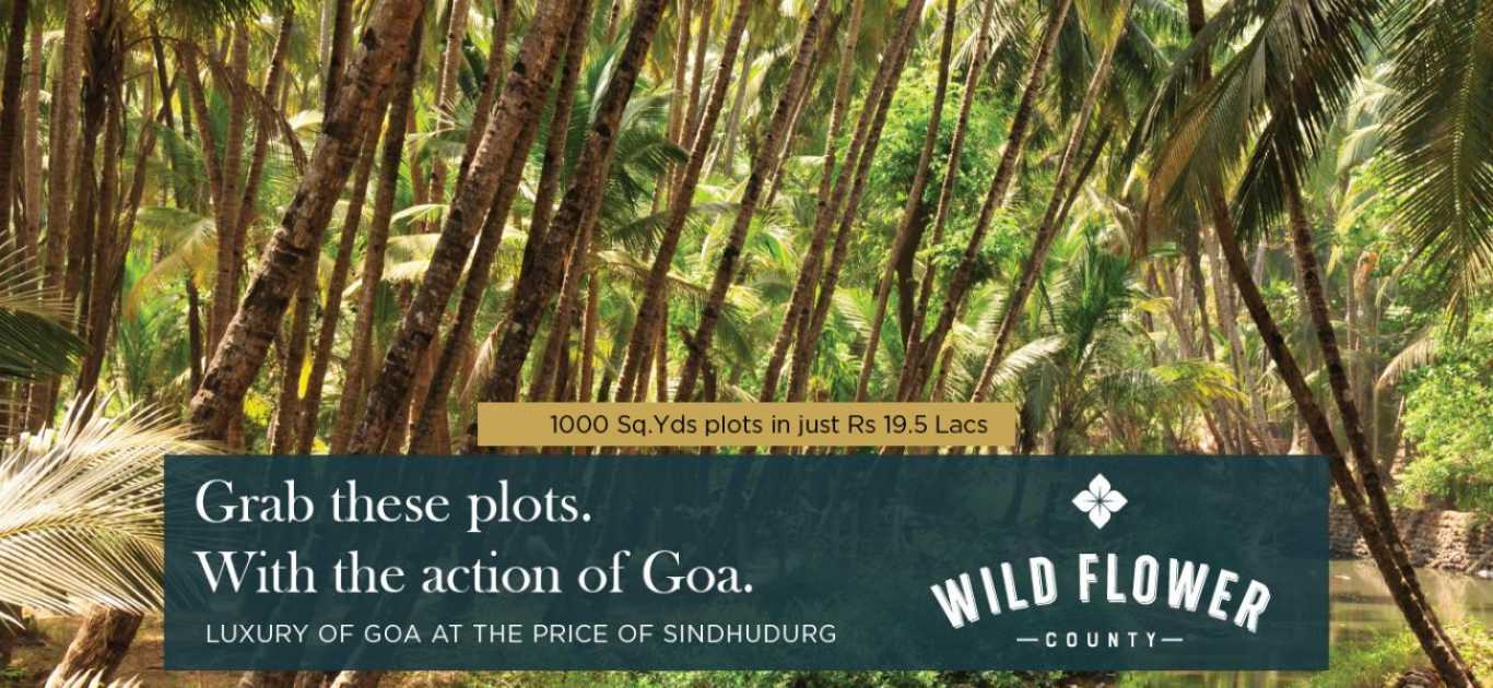 Luxury of Goa at the price of Sindhudurg at Amour Wild Flower County