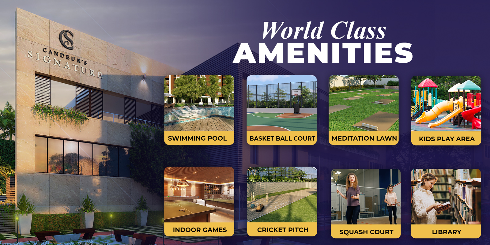Presenting world class amenities at Candeur Signature, Bangalore Update