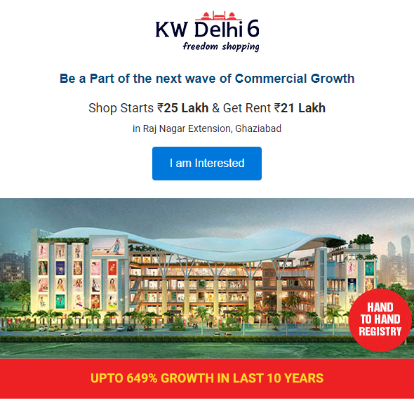 Hand to hand registry at KW Delhi 6 in Raj Nagar Extension, Ghaziabad