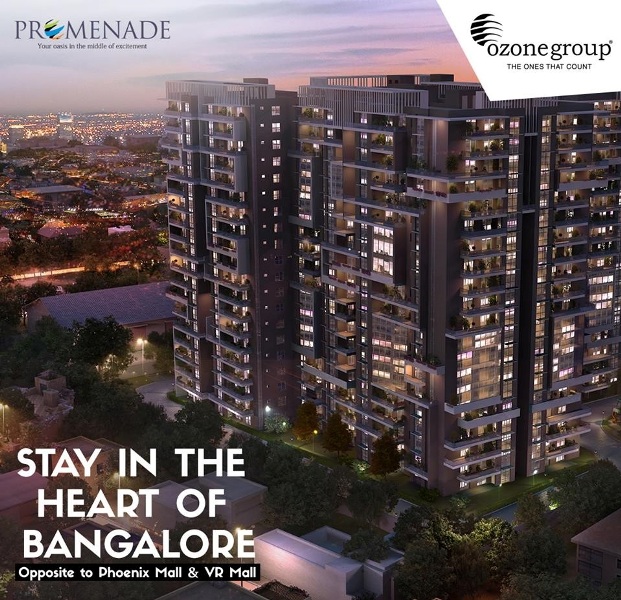 At Ozone Promenade stay in the heart of Bangalore