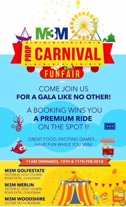 Have fun while you win during M3M Prop Carnival in Gurgaon