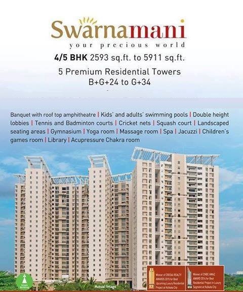 Mani Swarnamani introduces 5 premium residential towers with 4 & 5 BHK in Kolkata Update