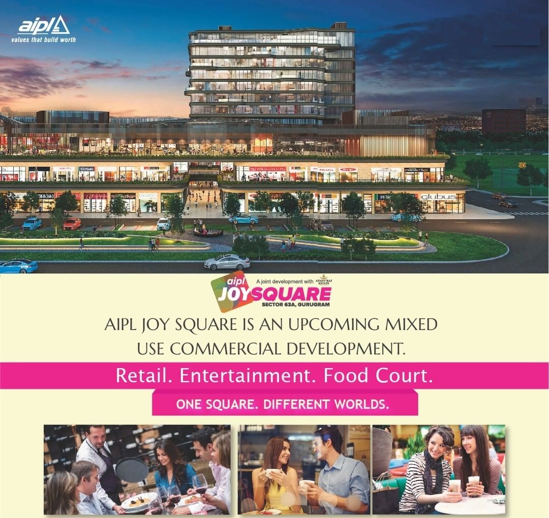 Aipl Joy Square is an upcoming mixed use commercial development in Gurgaon