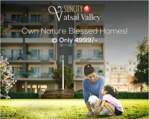 Own nature blessed home only 4999 per sqft at Suncity Vatsal Valley in Sector 2, Gurgaon