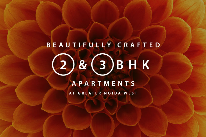 Gulshan Bellina is coming up in Greater Noida West with 2 and 3 BHK options