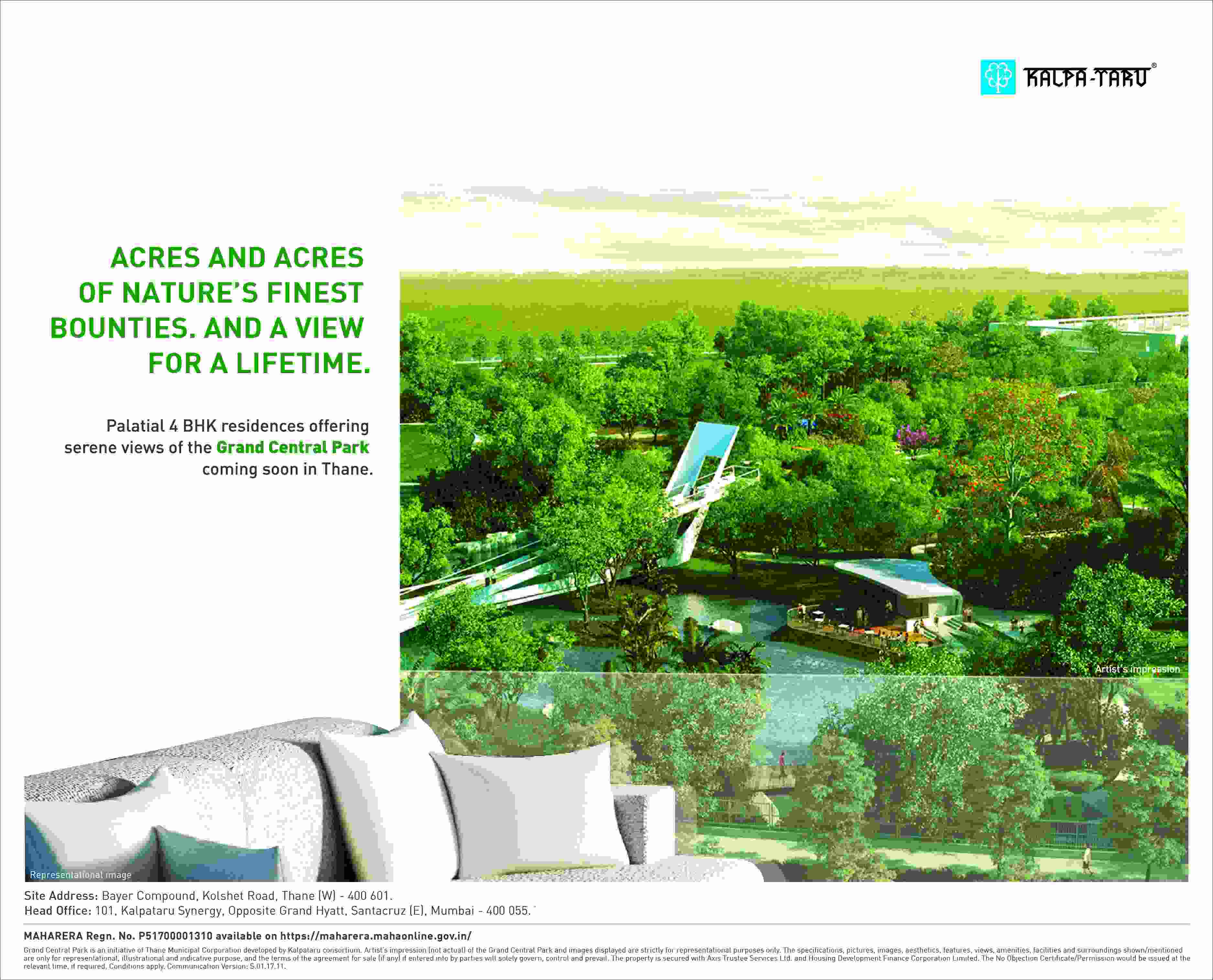 Kalpataru Immensa with Exclusive 4 bed residences coming soon in Thane Update