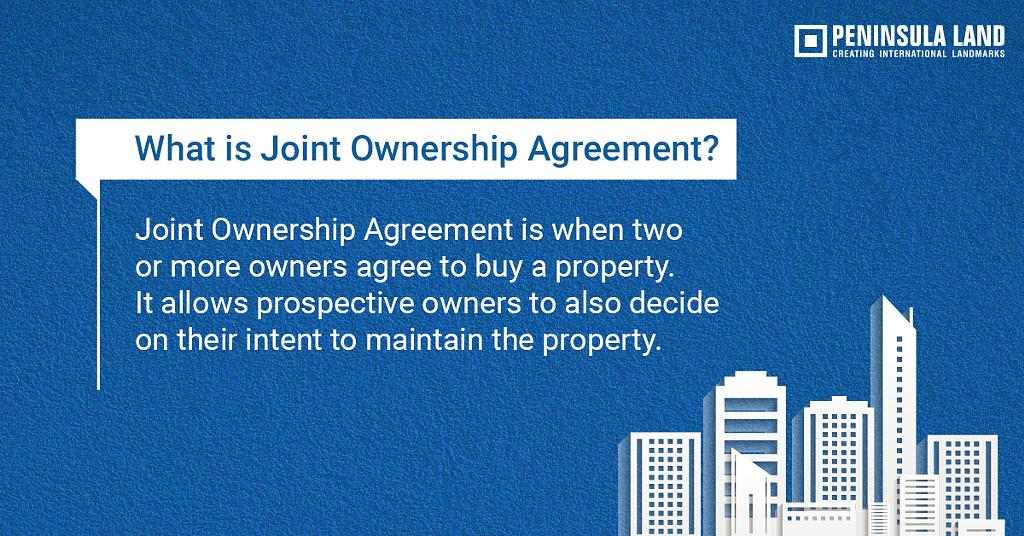 What is Joint Ownership Agreement?