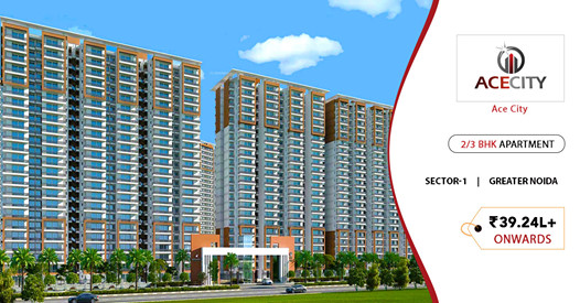 Book 2 & 3 BHK apartment Rs 39.24 Lac at Ace City in Greater Noida