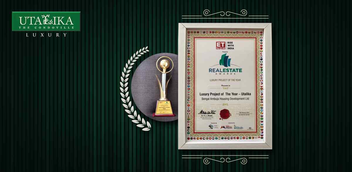 Ambuja Neotia Utalika awarded Luxury Project of the Year at ET Now Awards