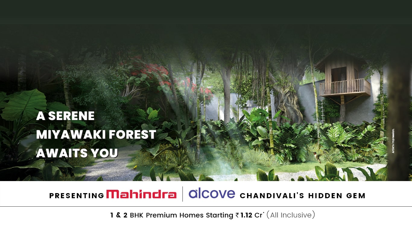 Book 1 and 2 BHK premium homes Rs 1.12 Cr at Mahindr? Alcove in Chandivali, Mumbai