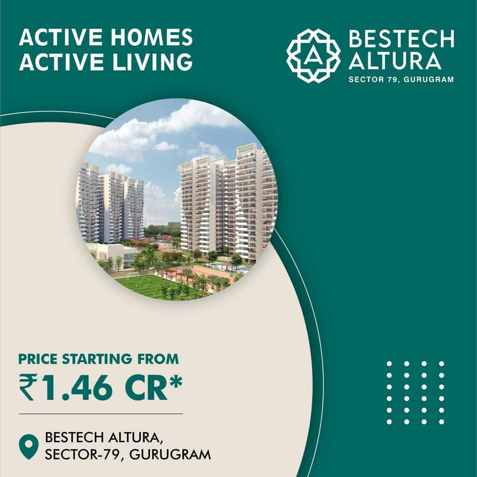 Possession ready in 6 months at Bestech Altura in Sector 79, Gurgaon