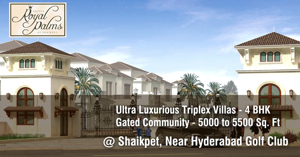When space is luxury Sri Aditya Royal Palms is the place to live Update
