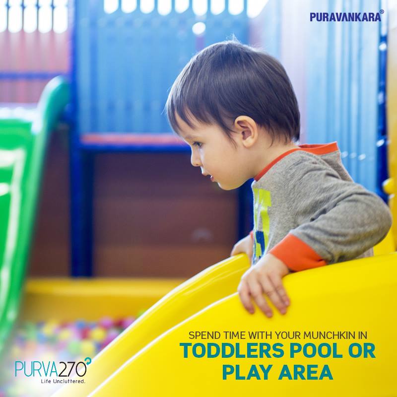 Toodlers pool and play area at Purva 270