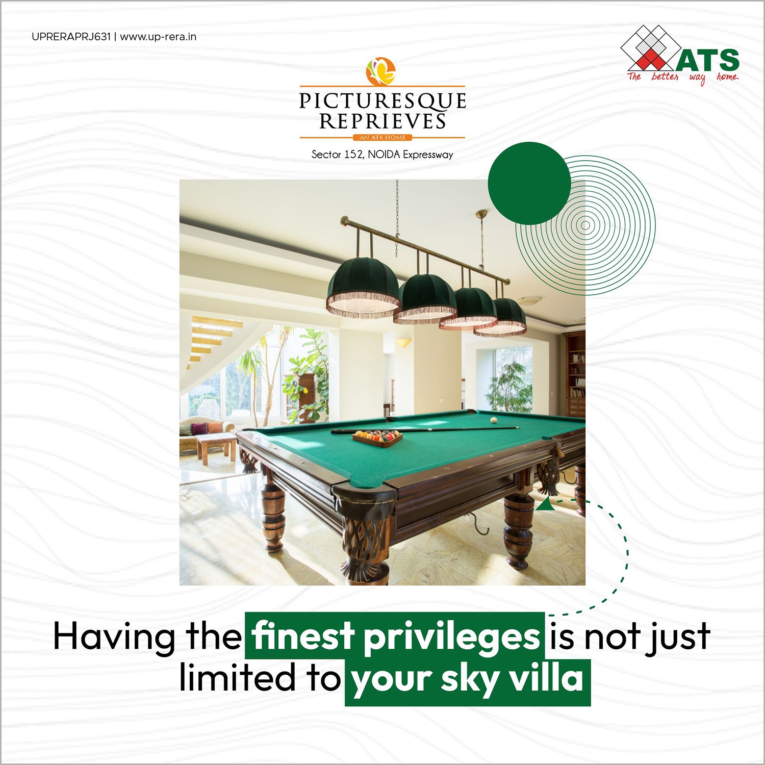 A host of sports and games await you at ATS Picturesque Reprieves, Noida Update