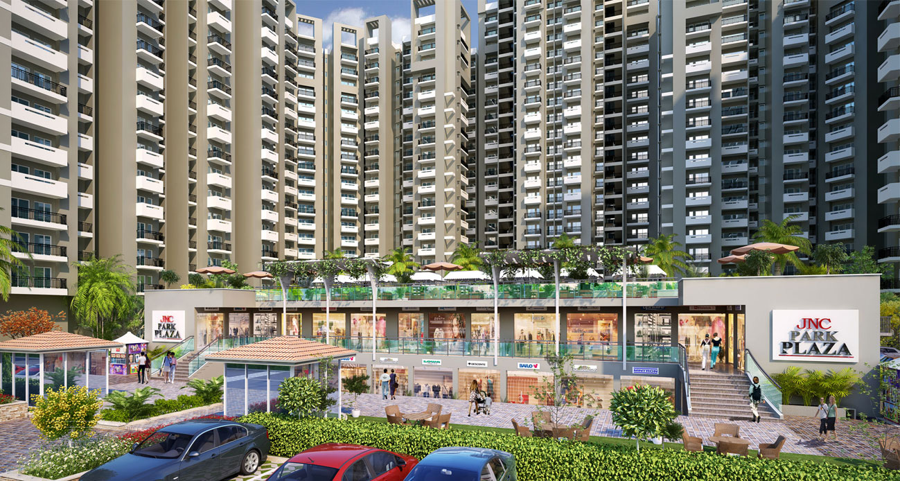 JNC The Park apartments comes with world class amenities surrounded by green landscape