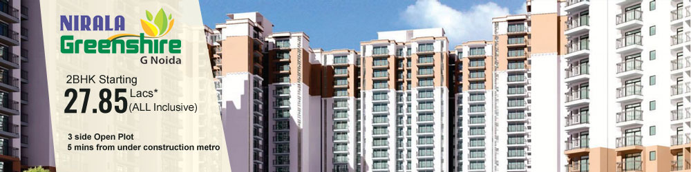 Nirala Greenshire ensures quality and facilities to meet the commercial needs of the future residents
