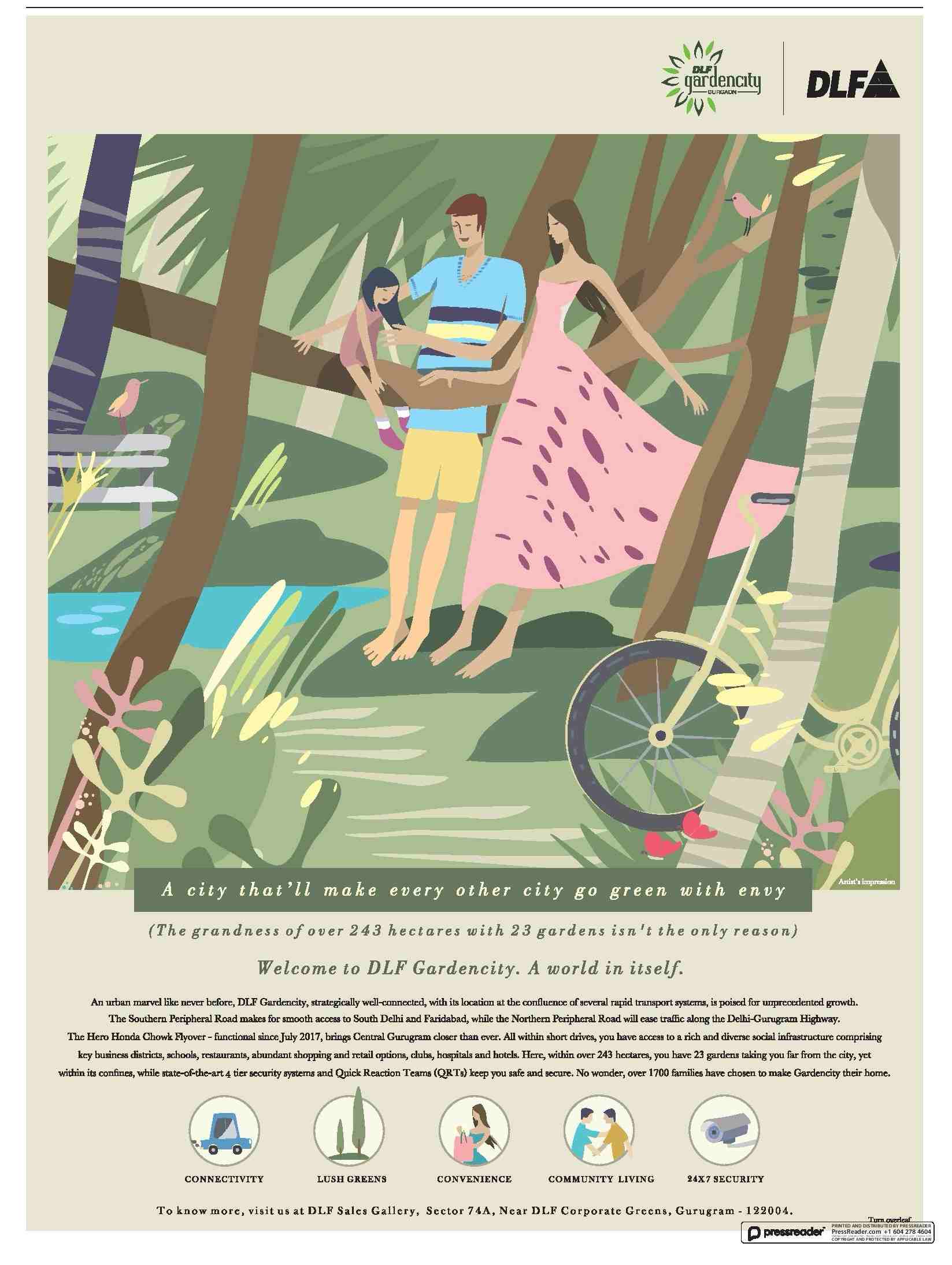 Welcome to DLF Gardencity a world in itself in Gurgaon