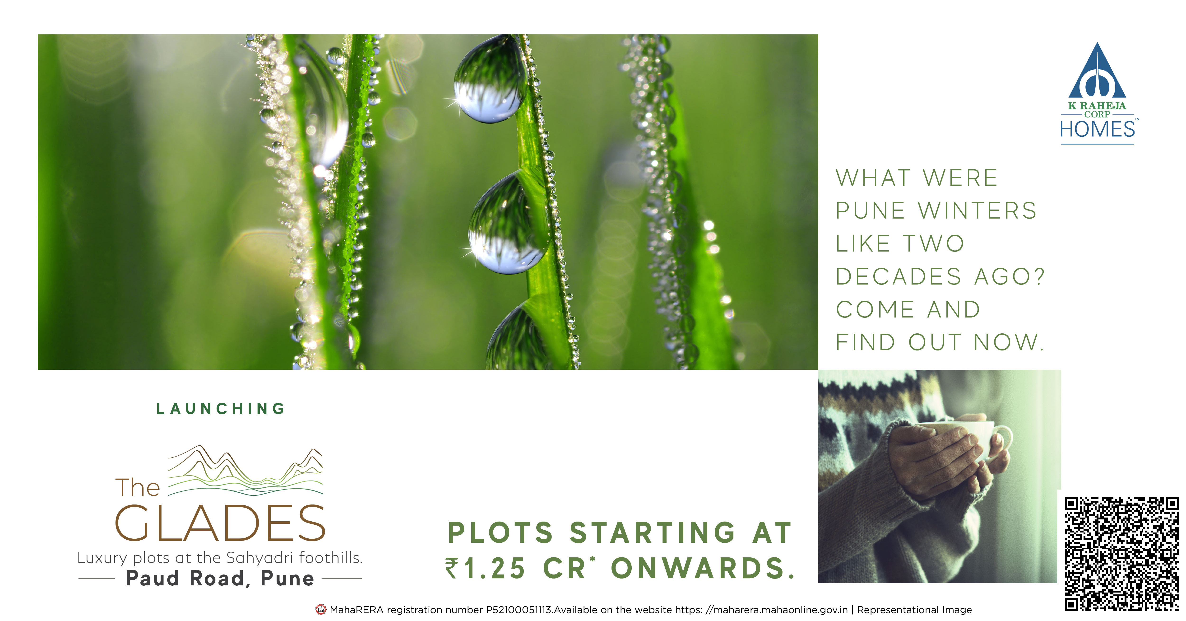 Residential plots starting Rs 1.25 Cr onwards at K Raheja The Glades, Pune