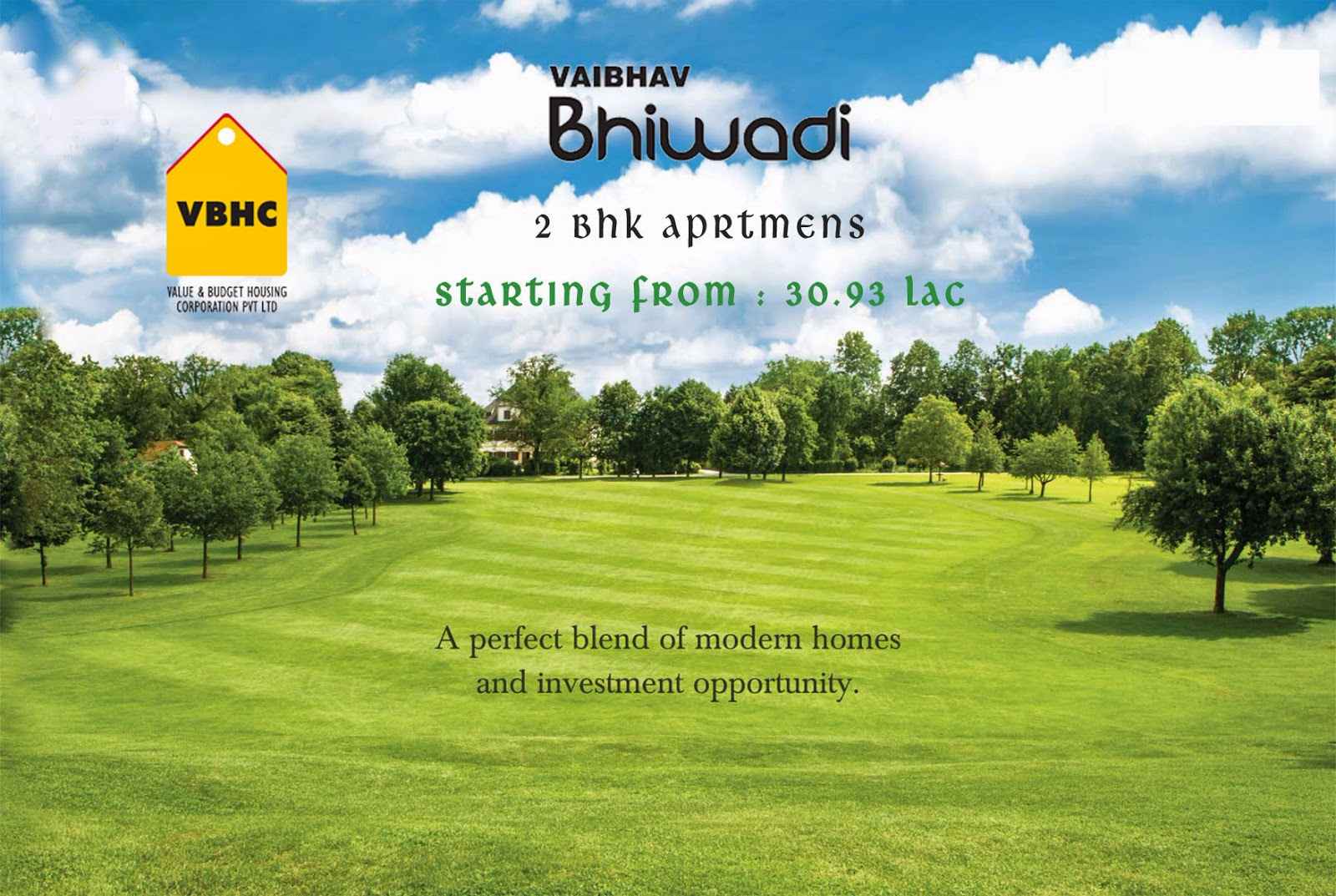 VBHC Vaibhav Bhiwadi is a complete blend of modern homes and investment opportunity