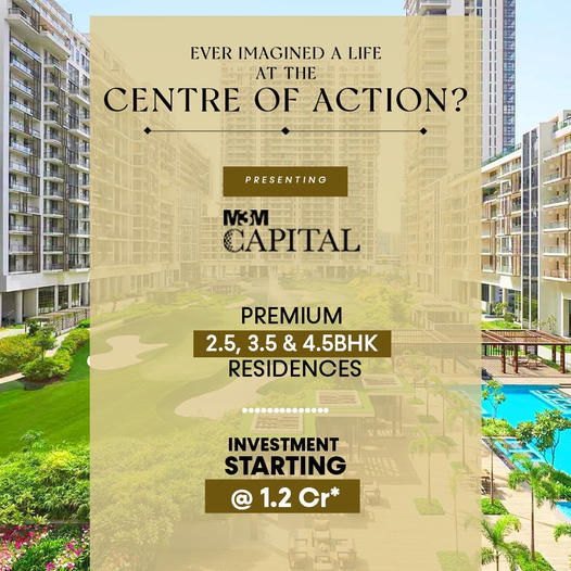 Investment starting Rs 1.2 Cr at M3M Capital in Sector 113, Gurgaon