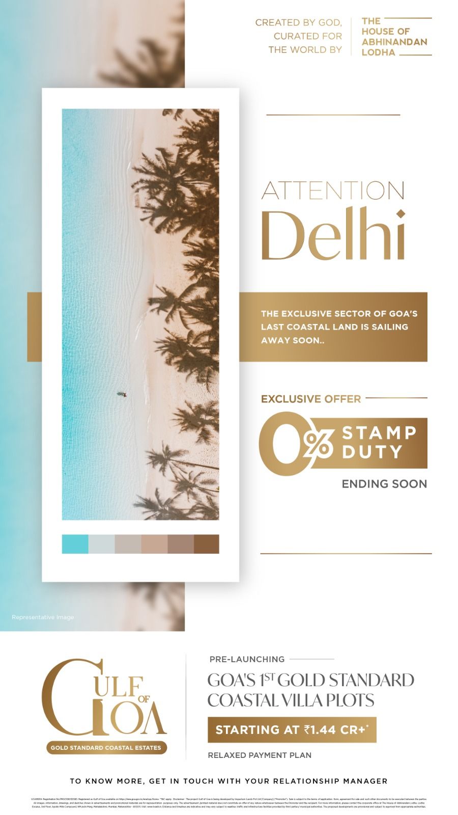 Exclusive offer 0% stamp duty at Gulf Of Goa