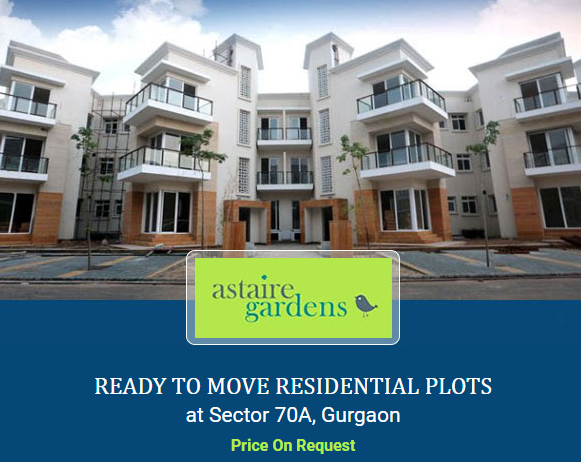 Ready to move in residential plots at BPTP Astaire Gardens in Sector 70A, Gurgaon