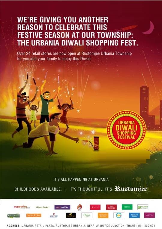 Over 24 retail stores are now open at Rustomjee Urbania township in Mumbai Update