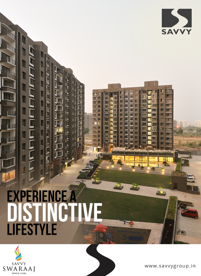 Experience a distinctive lifestyle at Savvy Swaraaj in Ahmedabad