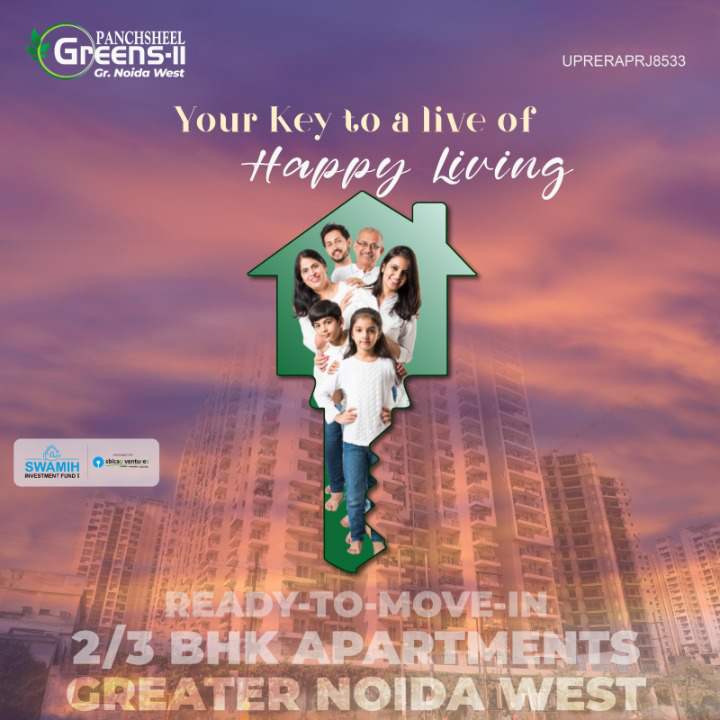 Your Key to a live of happy living  at Panchsheel Greens 2, Greater Noida Update