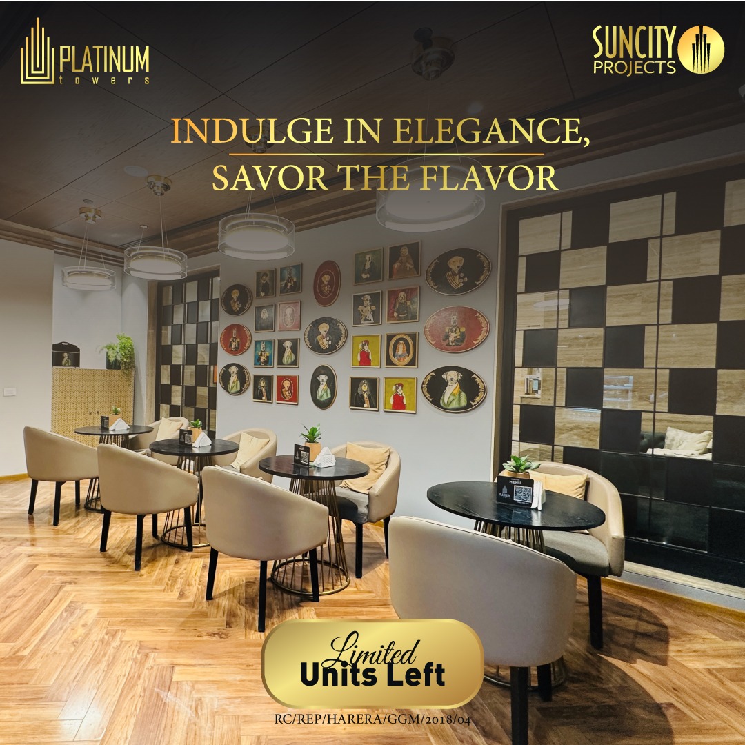 Limited units left at Suncity Platinum Towers in MG Road, Gurgaon