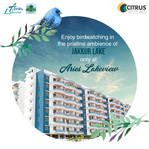 Enjoy bird watching in the pristine ambience of Jakkur Lake only at Citrus Aries Lakeview Update