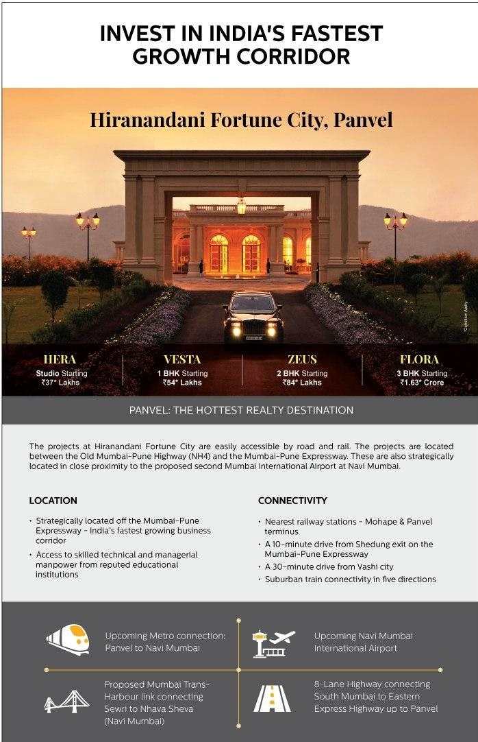 Invest in India's fastest growth corridor at Hiranandani Fortune City in Navi Mumbai