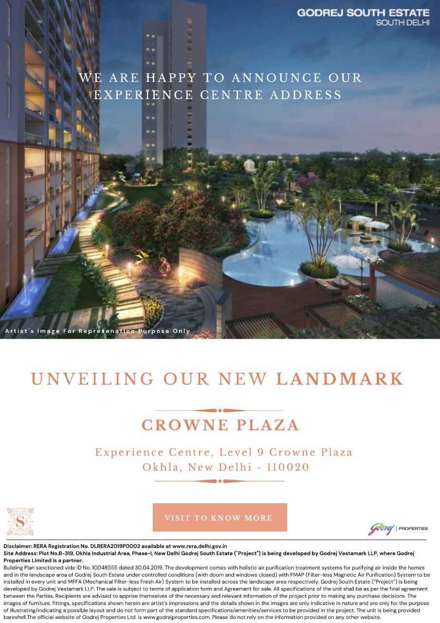 Unveiling our new landmark at Godrej South Estate in South Delhi