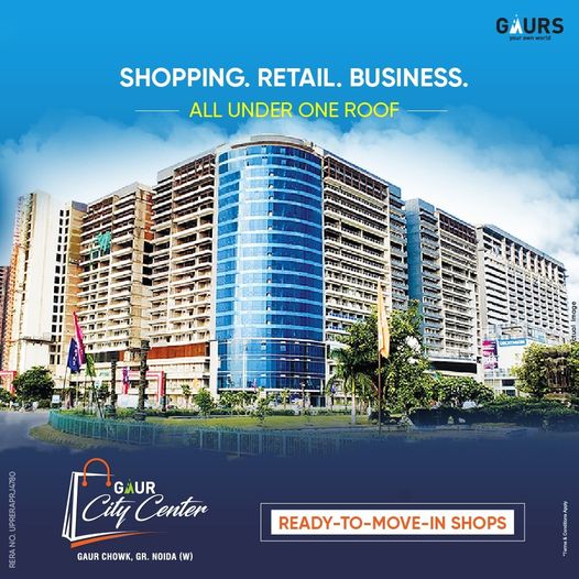 Shopping Retail Business all under one roof at Gaur City Center, Greater Noida