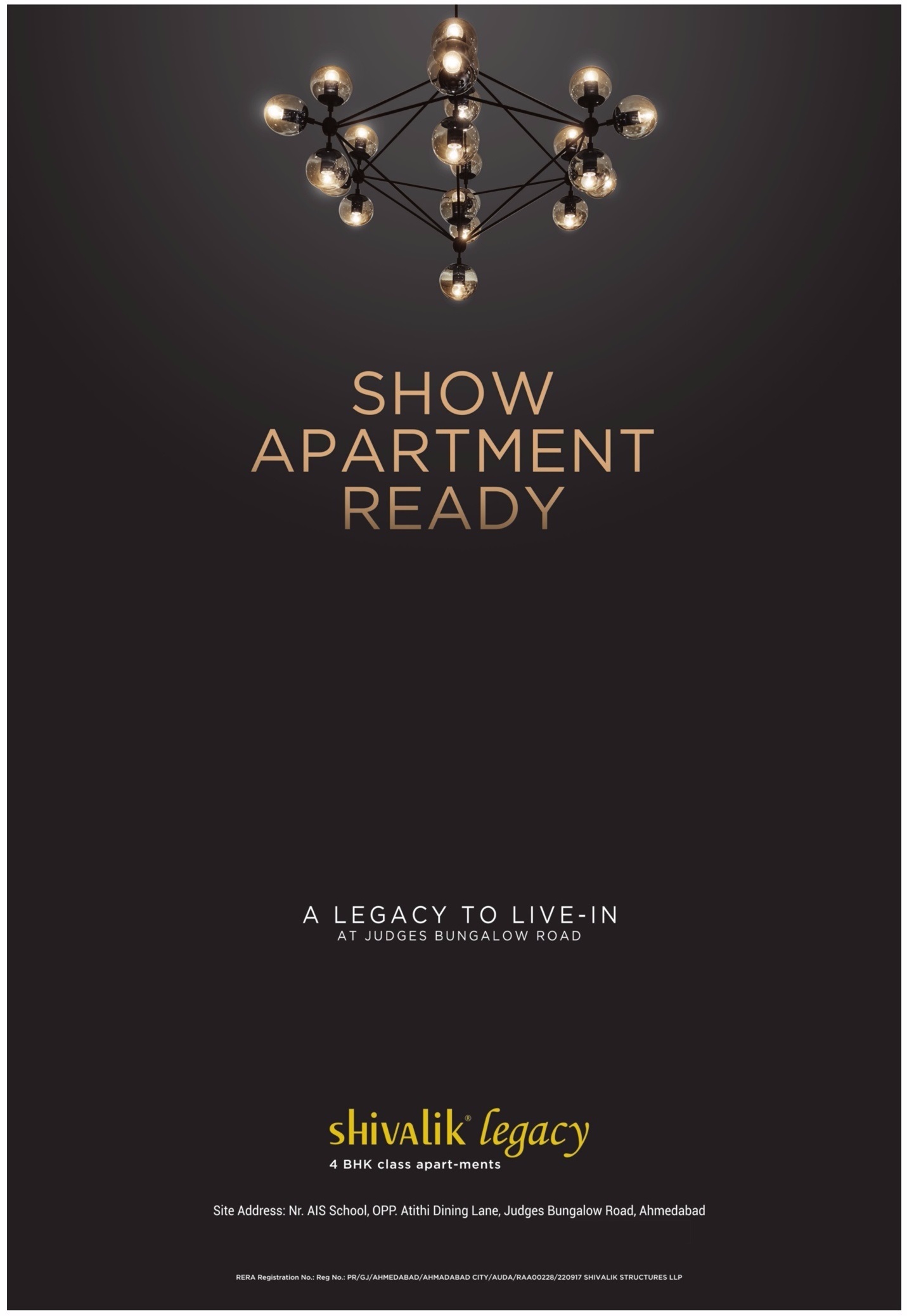 Show apartment ready at Shivalik Legacy in Ahmedabad Update