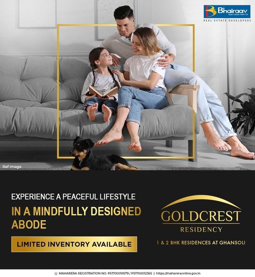 Limited inventory available at Bhairaav Goldcrest Residency in Navi Mumbai