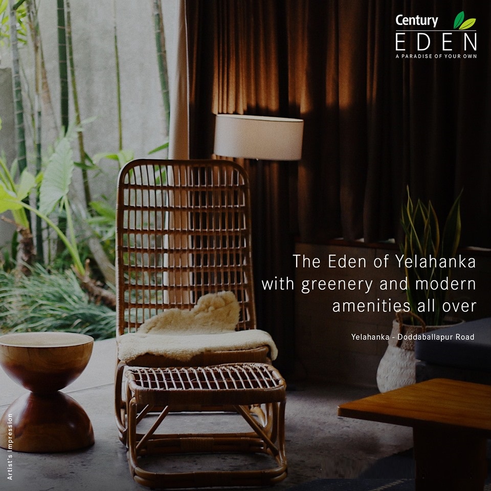 Presenting Century Eden offer greenery and modern amenities in Bangalore