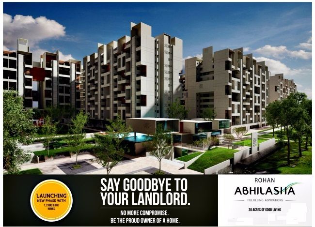 Say goodbye to your landlord and be the proud owner of home in Rohan Abhilasha