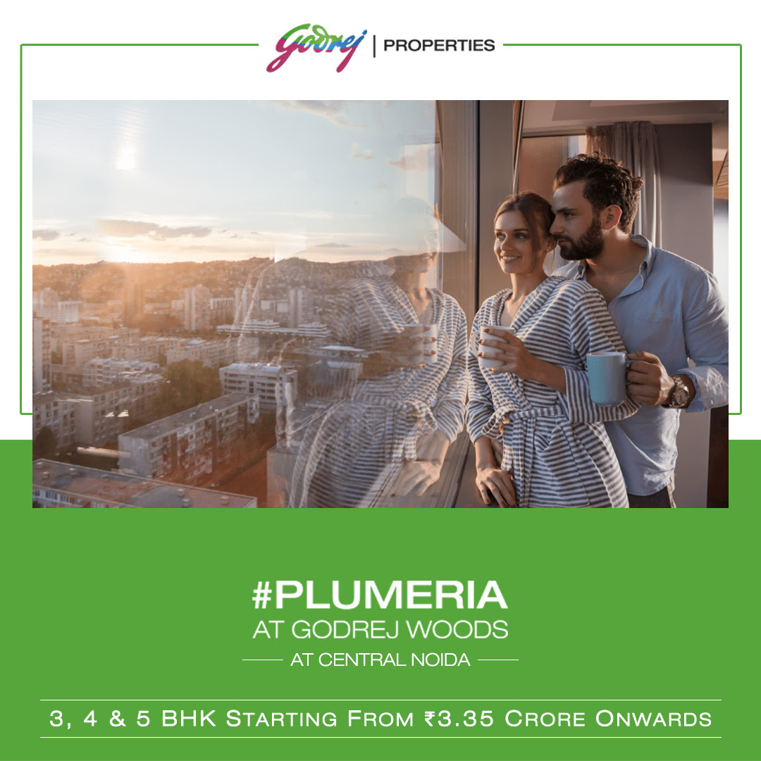 Book 3, 4 & 5 BHK starting Rs 3.35 Cr onwards at Godrej woods, Noida