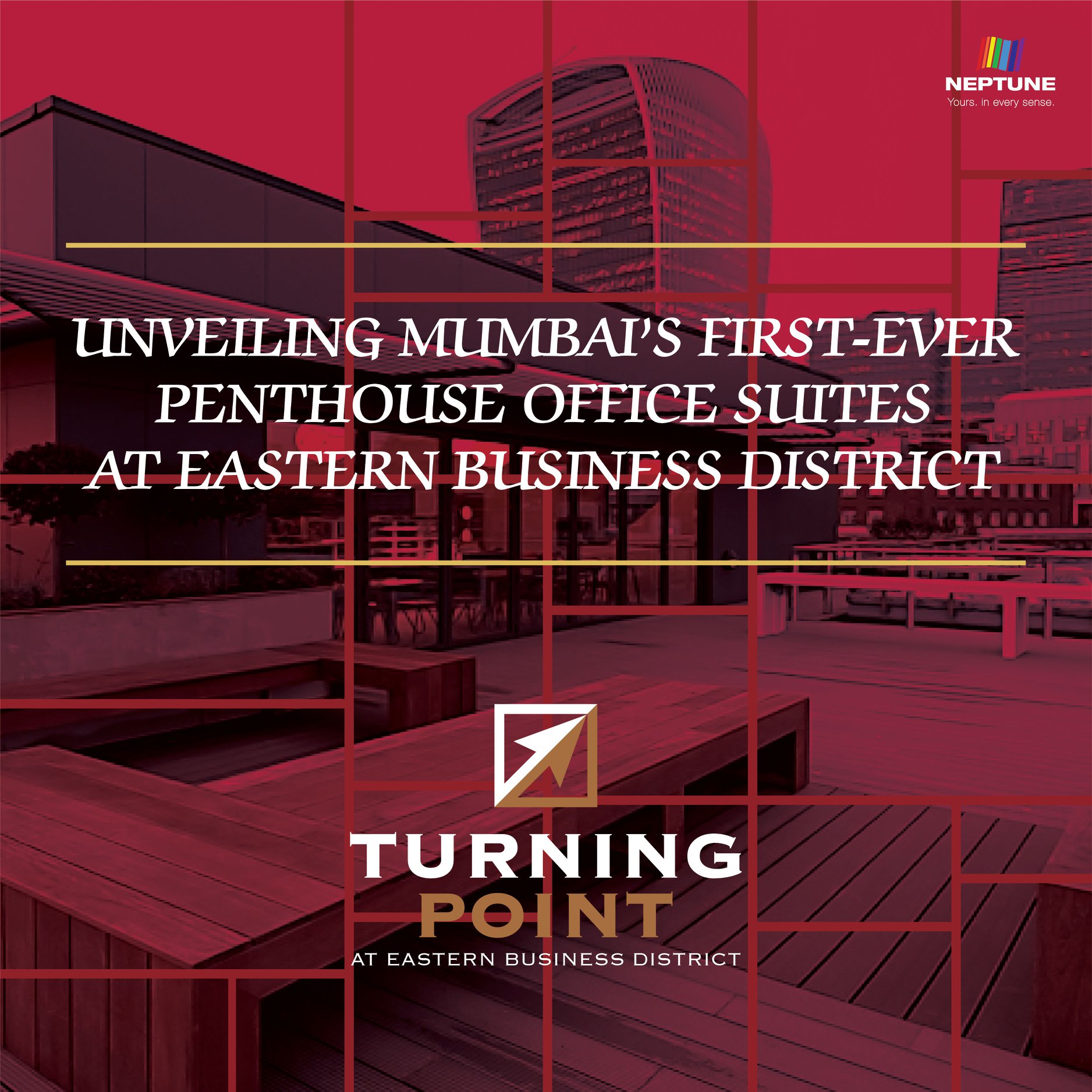 Unveiling Mumbai's first-ever penthouse office suites at Eastern Business District